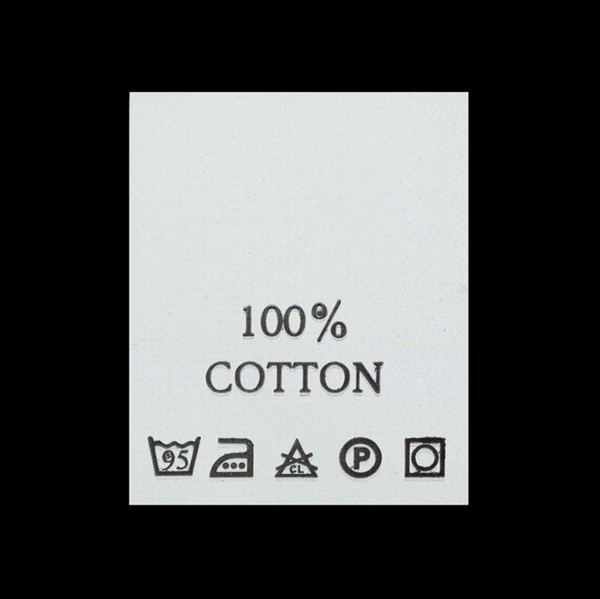 С116ПЧ 100%Cotton - составник - черный 60С (уп 200 шт.)0