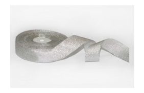 лента металлизированная 25мм (рулон 36 ярдов) серебро купить по 211.14 - в интернет - магазине Веллтекс | Новосибирск
.