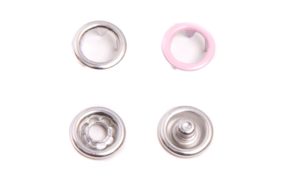 кнопка рубашечная цв розовый глянец нерж 9,5мм кольцо (уп ок.144шт) veritas купить по цене 665 руб - в интернет-магазине Веллтекс | Новосибирск
