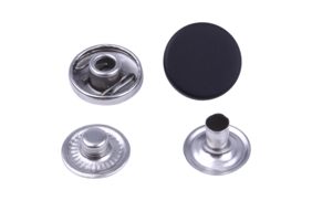 кнопка монеткаl-12 soft-touch цв черный+3 части никель медицинская сталь нерж 12,5мм (уп ок.72шт) купить по цене 715 руб - в интернет-магазине Веллтекс | Новосибирск
