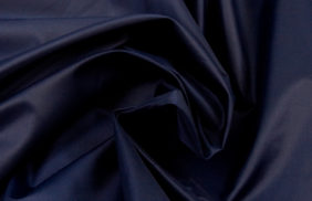 ткань курточная таффета 190t, wr/pu, 60гр/м2, 100пэ, 150см, синий темный/s058, (рул 100м) tpx017 купить в Новосибирске.